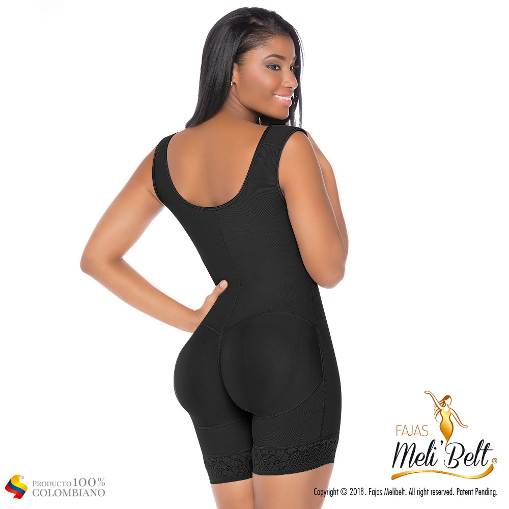  Fajas MeliBelt 2019 - GAIA - Womens POWERNET Body Shaper  COLOMBIANA (M, NEGRO) : Clothing, Shoes & Jewelry