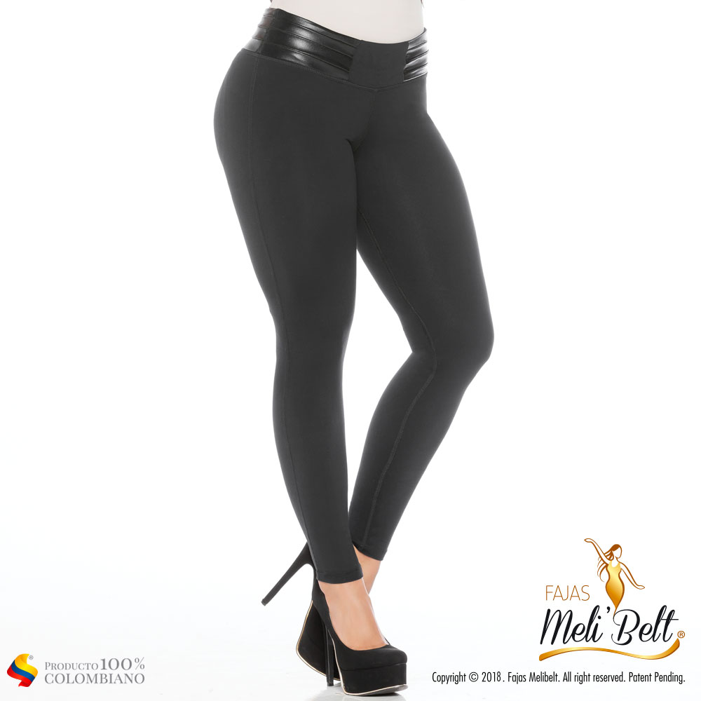 7102 – Leggings con faja levanta gluteos – Fajas Melibelt Colombia