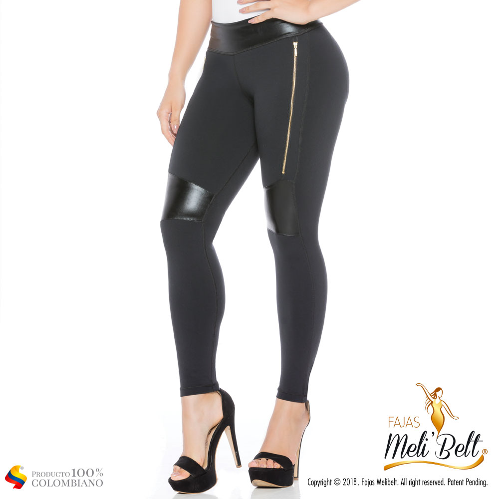 7110 - Leggings con Faja, Levanta Gluteos